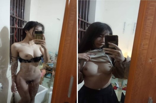 Bạn gái tóc ngắn quyến rũ khát khao sâu lắng