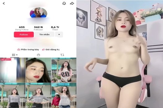 Con cu phê mê tiktoker nóng bỏng bùng cháy