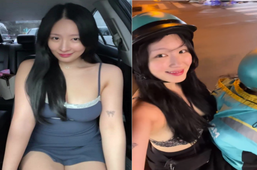 Kim Chi nhờ anh Grab đưa đến nơi ân ái mật ngọt