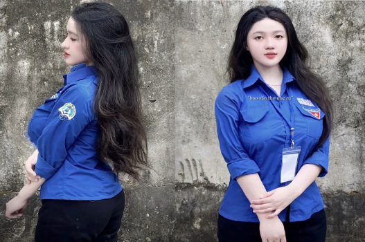 Sinh viên tình nguyện vóc dáng đầy đặn ghi hình nóng bỏng